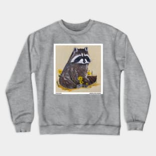 Racoon Crewneck Sweatshirt